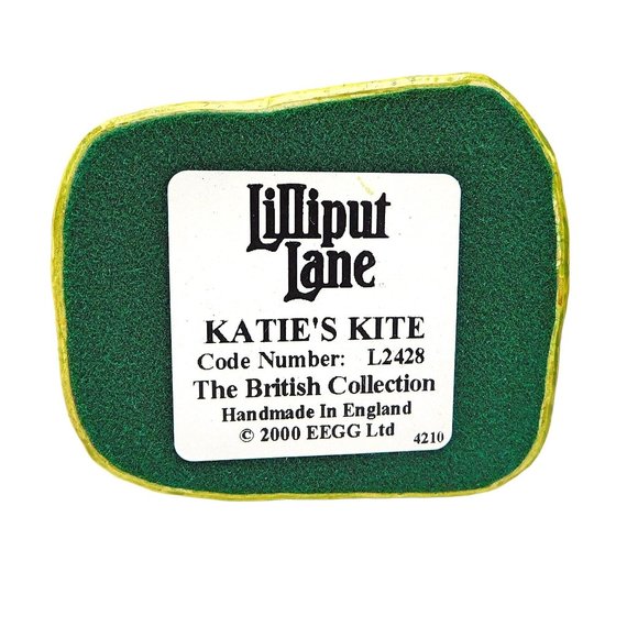 Lilliput Lane KATIE'S KITE Figurine 2000 with Box and COA Deed L2428 - Picture 8 of 8